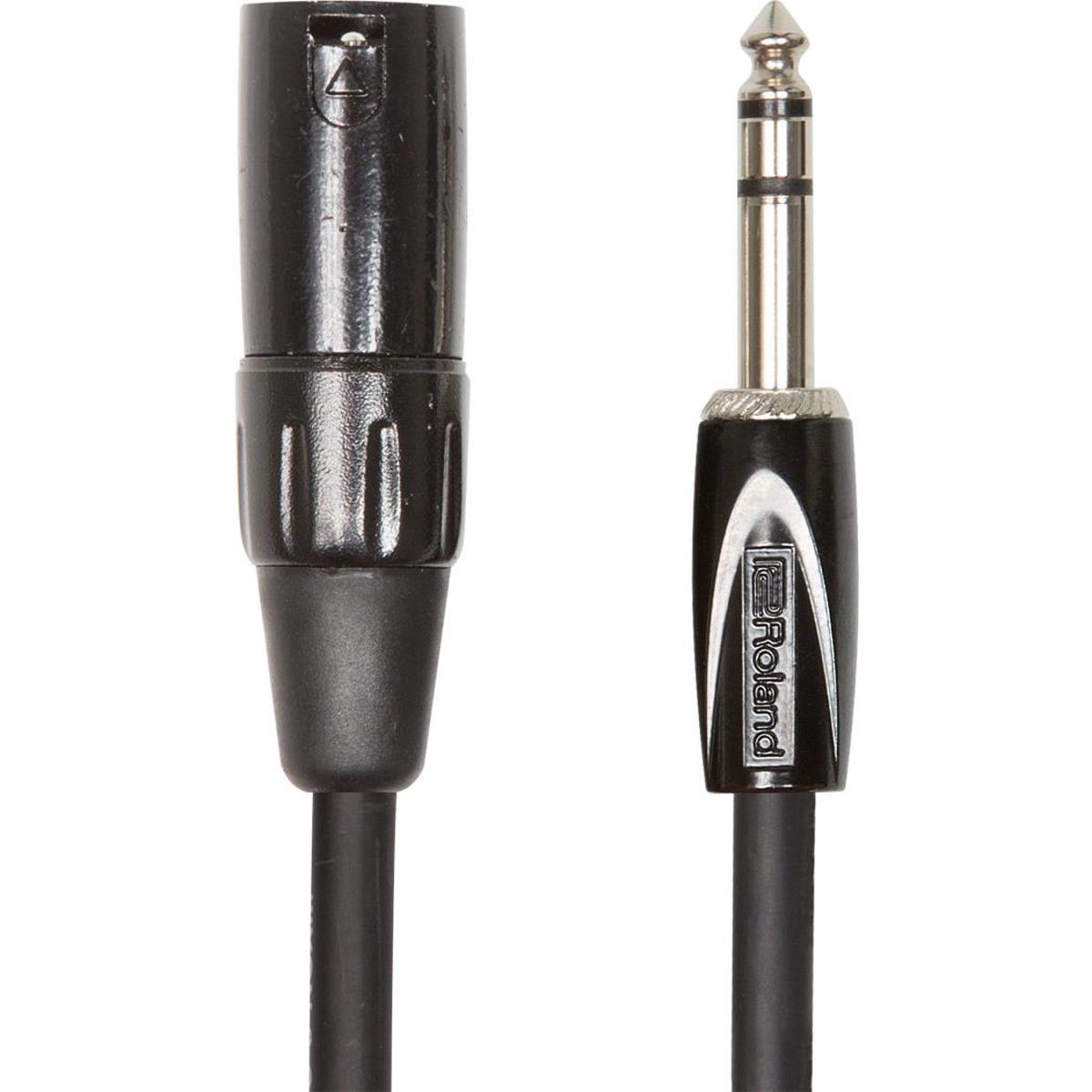 

Roland Black Series 5' Balanced Interconnect Cable, 1/4" TRSM to XLRM Connector