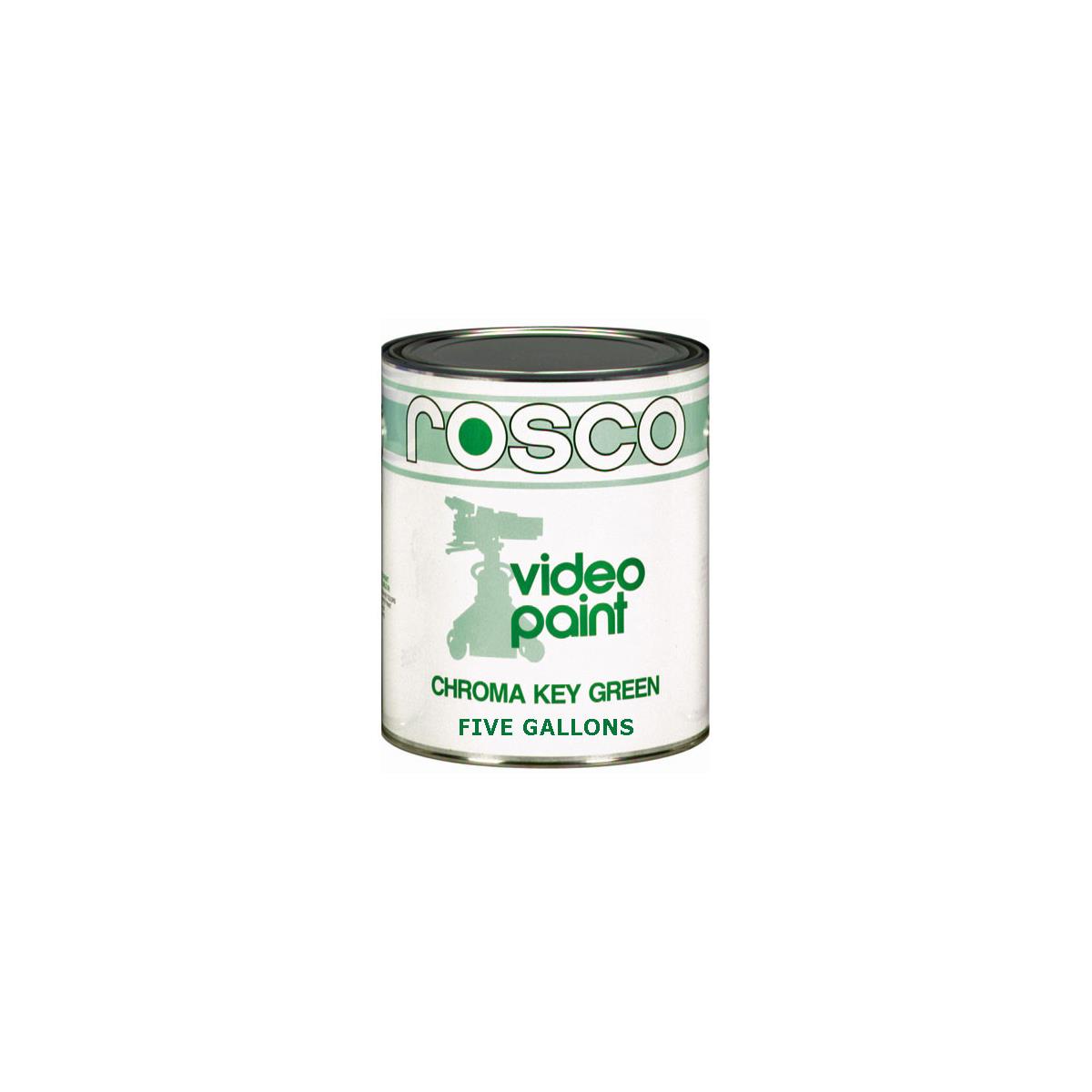 Image of Rosco Chroma Key Matte Green Paint - 5 Gallon