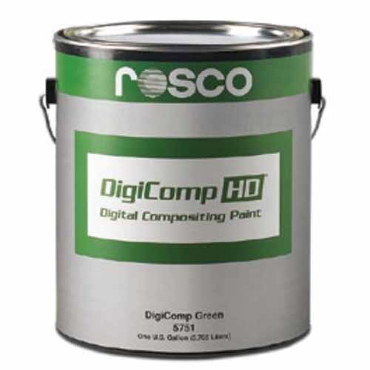 

Rosco DigiComp HD Digital Compositing Paint, Ultra-Flat, 1 Gallons, Green