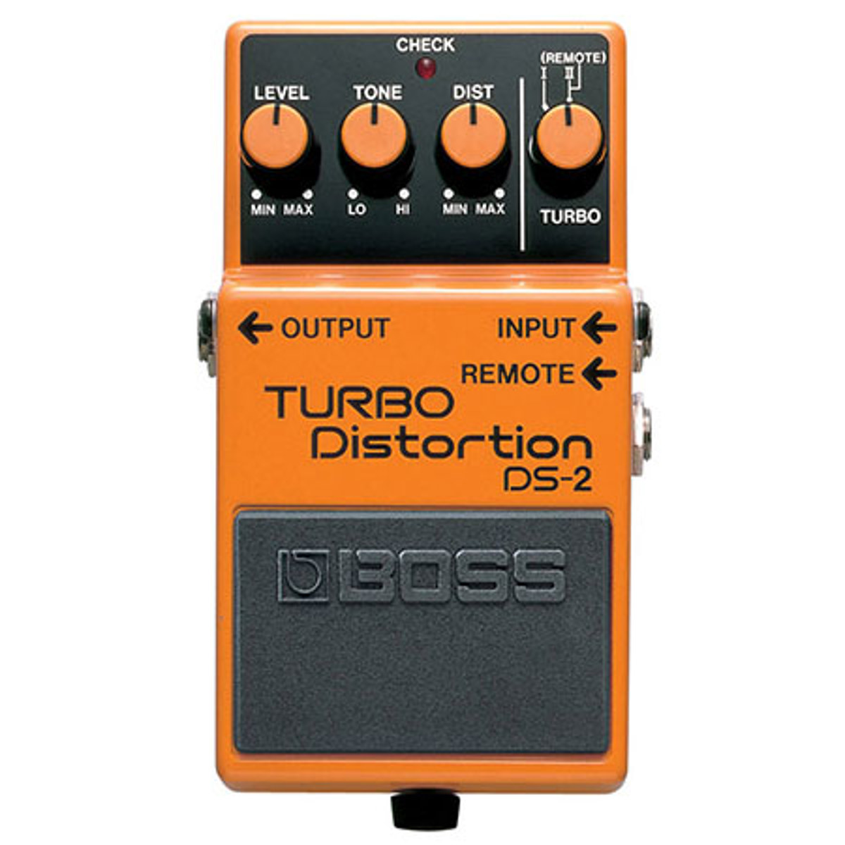 

Roland Boss Turbo Distortion Pedal with Remote Jack