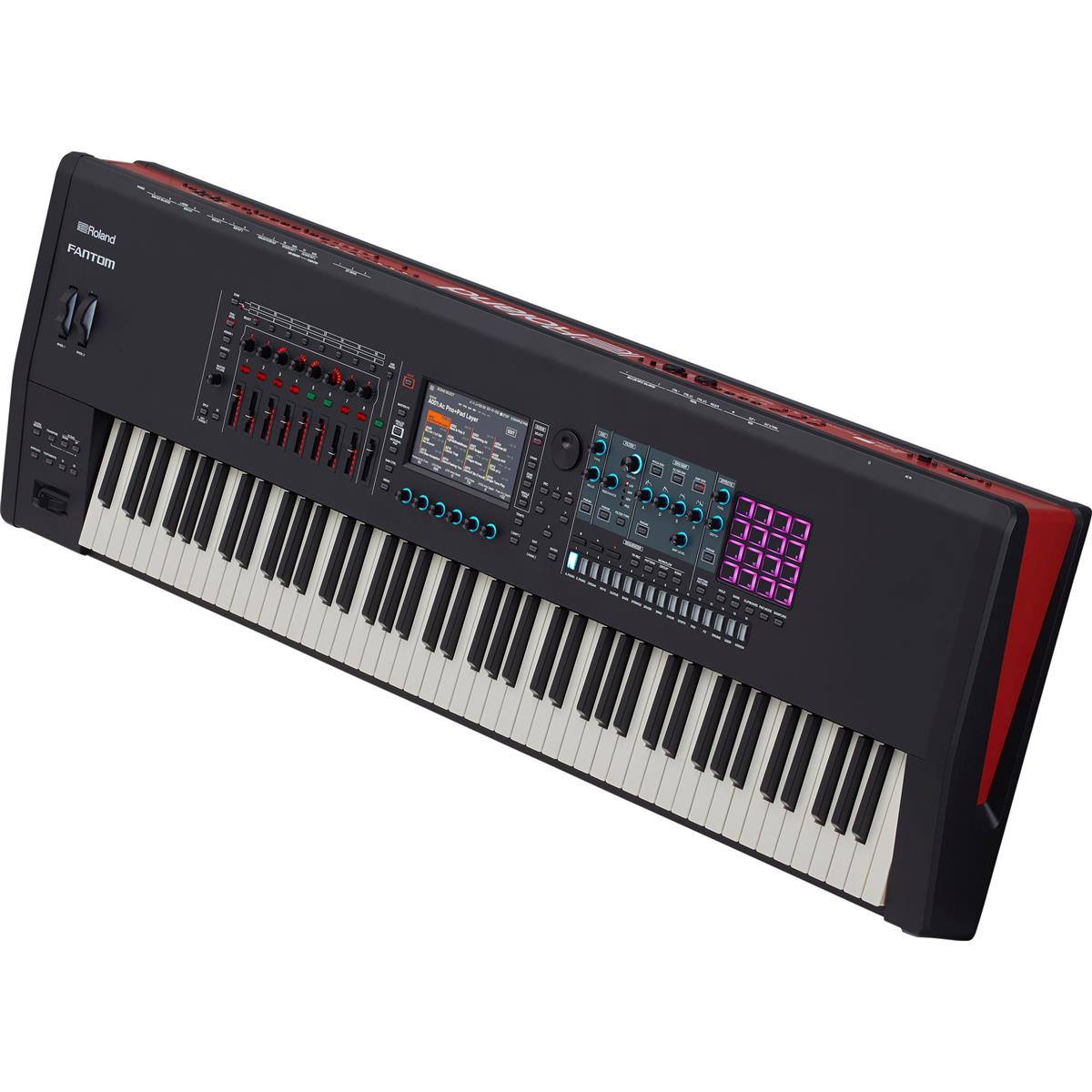 Image of Roland Fantom-8 88-Note Music Work Station Progressive Hammer-Action Keyboard
