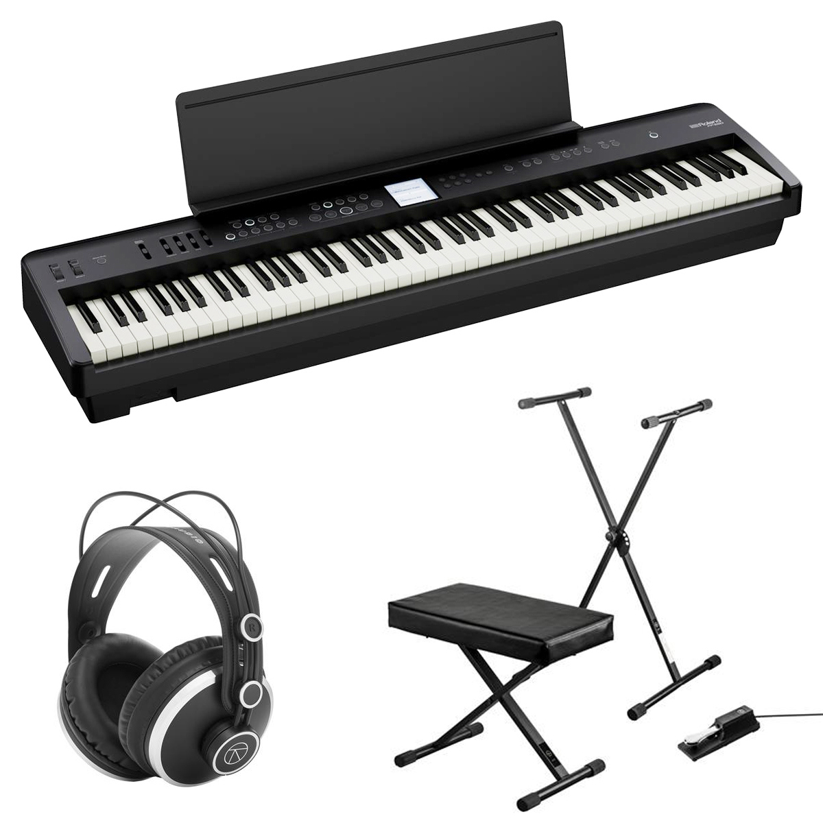 

Roland FP-E50 88-Key SuperNATURAL Digital Piano with Accessories Kit