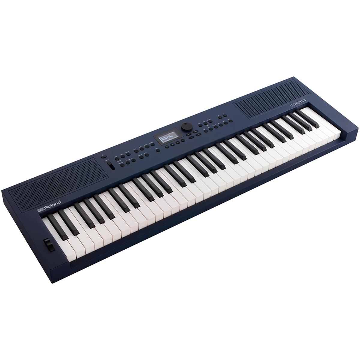Image of Roland GO:KEYS 3 61-Key Music Creation Keyboard Midnight Blue