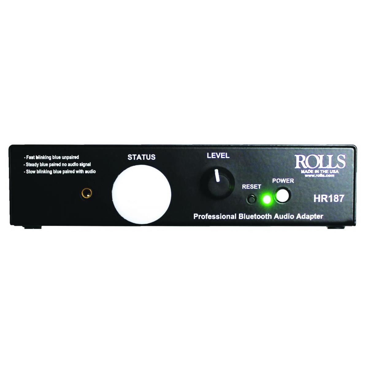 Image of Rolls HR187 Stereo Professional Audio Bluetooth Direct Box