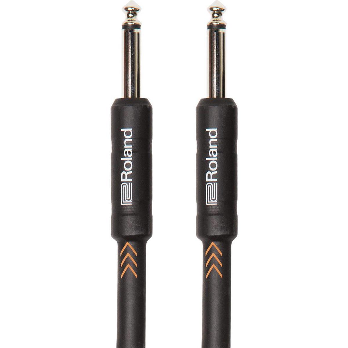 

Roland Black Series 15' Instrument Cable, Straight 1/4" Jack