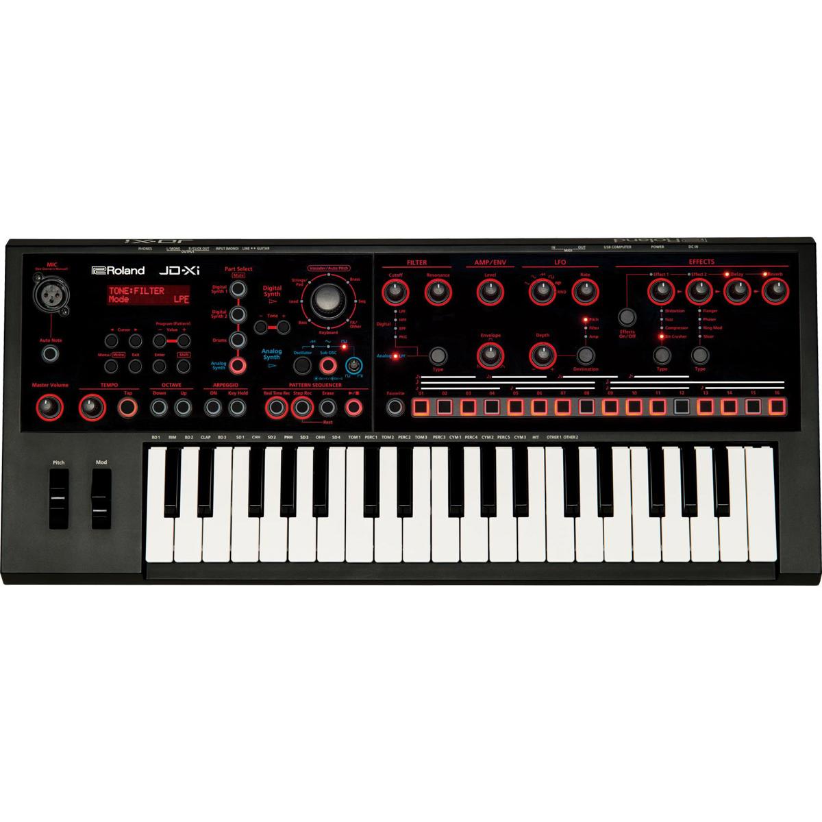 

Roland JD-Xi 37 Mini Keys Interactive Analog/Digital Crossover Synthesizer