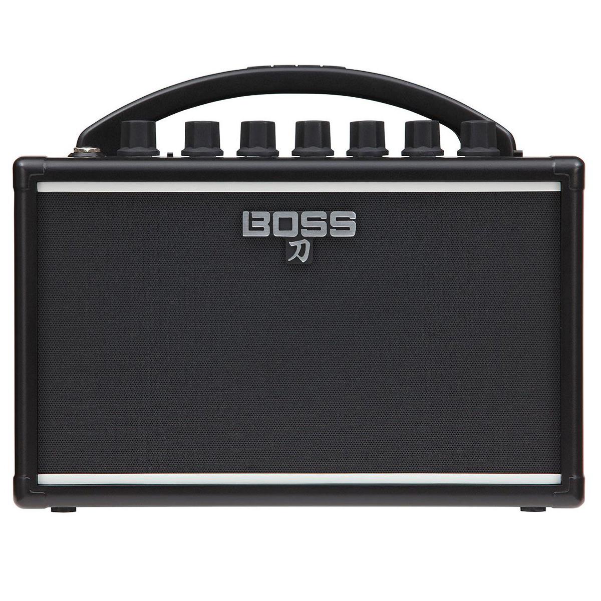 Boss Katana-Комбинированный усилитель Mini 7W 1x4 на батарейках для электрогитары