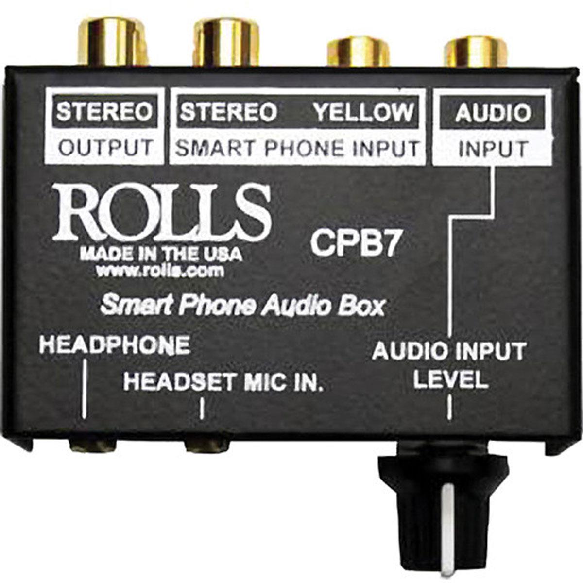 Image of Rolls CPB7 Smart Phone Break Out Box