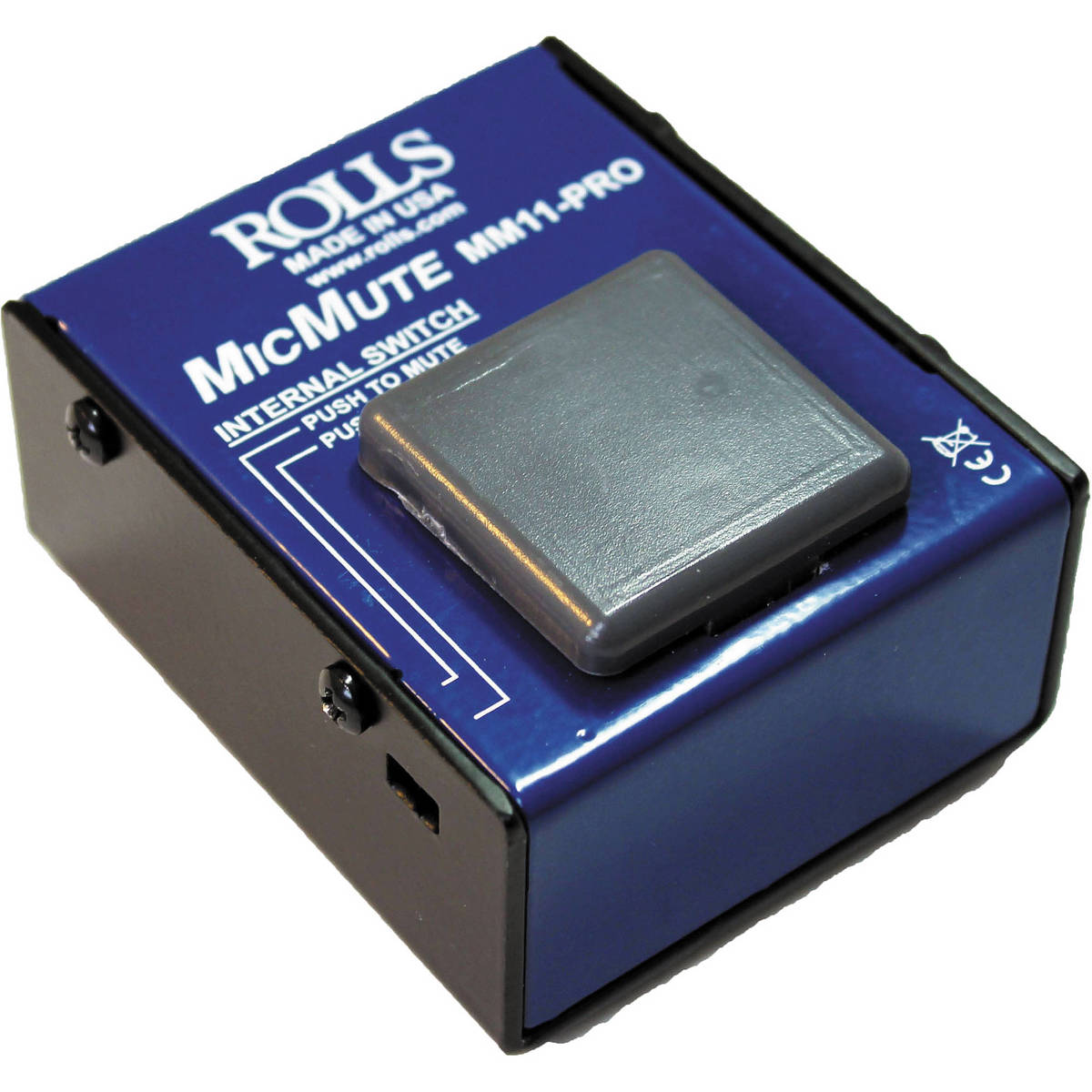 

Rolls MM11 PRO Switchable Microphone Mute/Talk Professional Microphone Switch