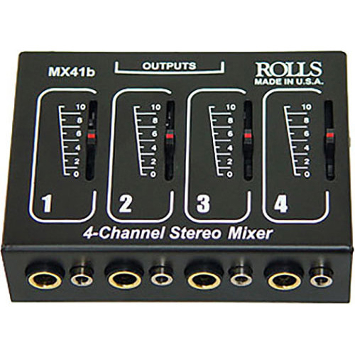 

Rolls MX41B 4 Channel Passive Mixer with Level Control