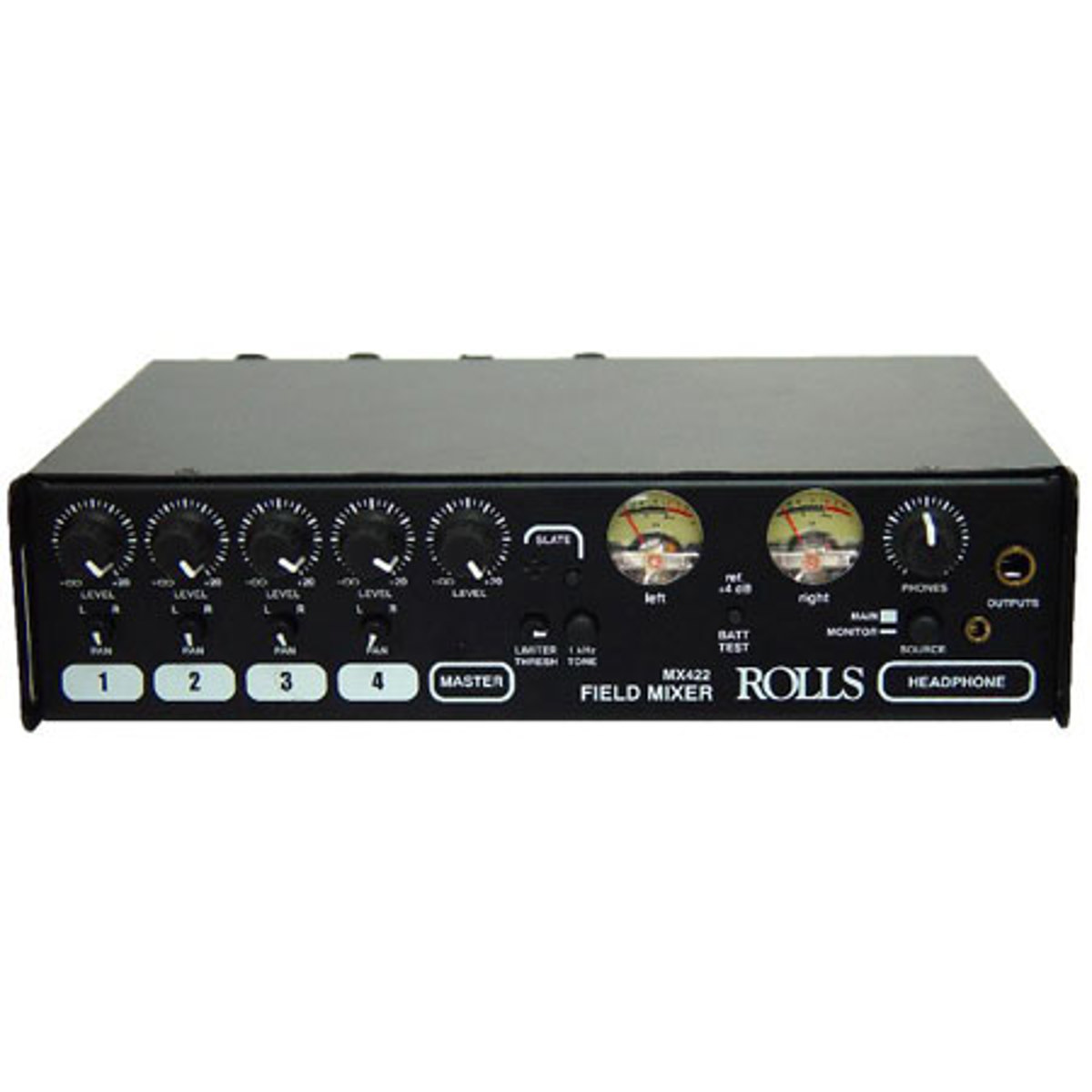 

Rolls MX422 4 Channel Professional Field Audio Mixer