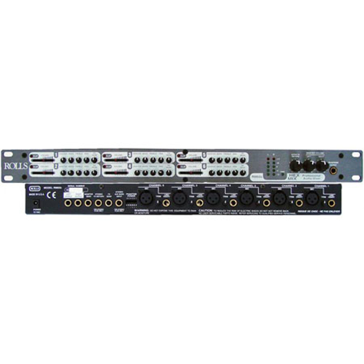 

Rolls RM65B 6x4 Mixer 6 Channel Console Mixer