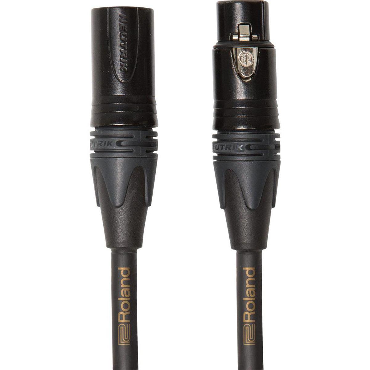 

Roland Gold Series 10' Microphone Cable, Neutrik XLR Connectors