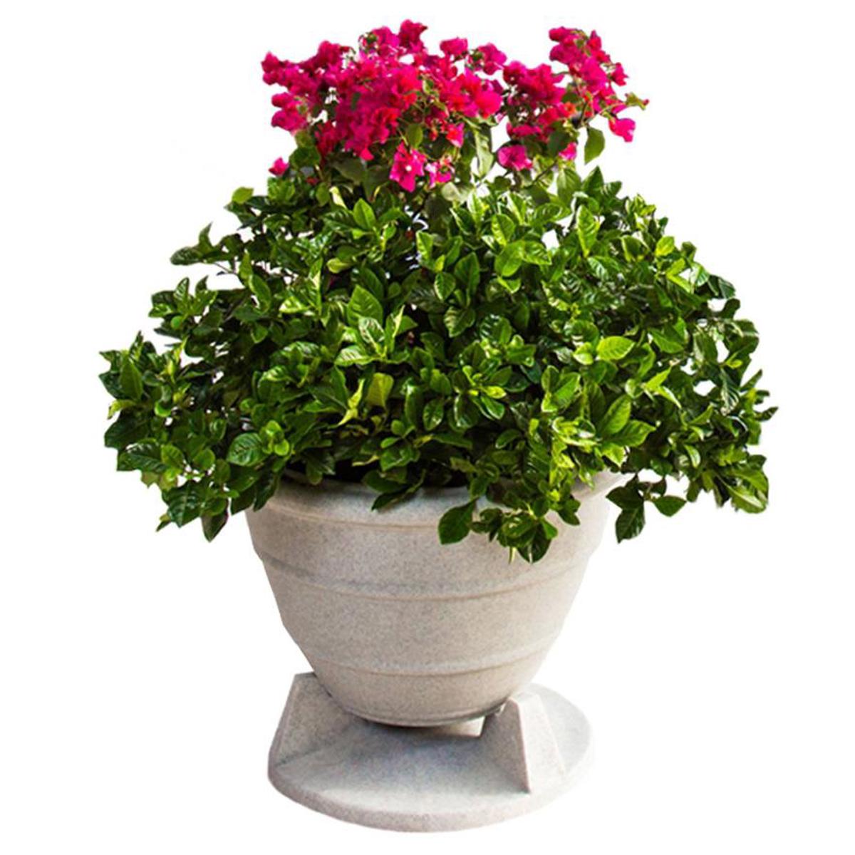 

Rockustics 8" 2-Way Outdoor OmniPlanter Speaker with SweetSpot, Granite Gray