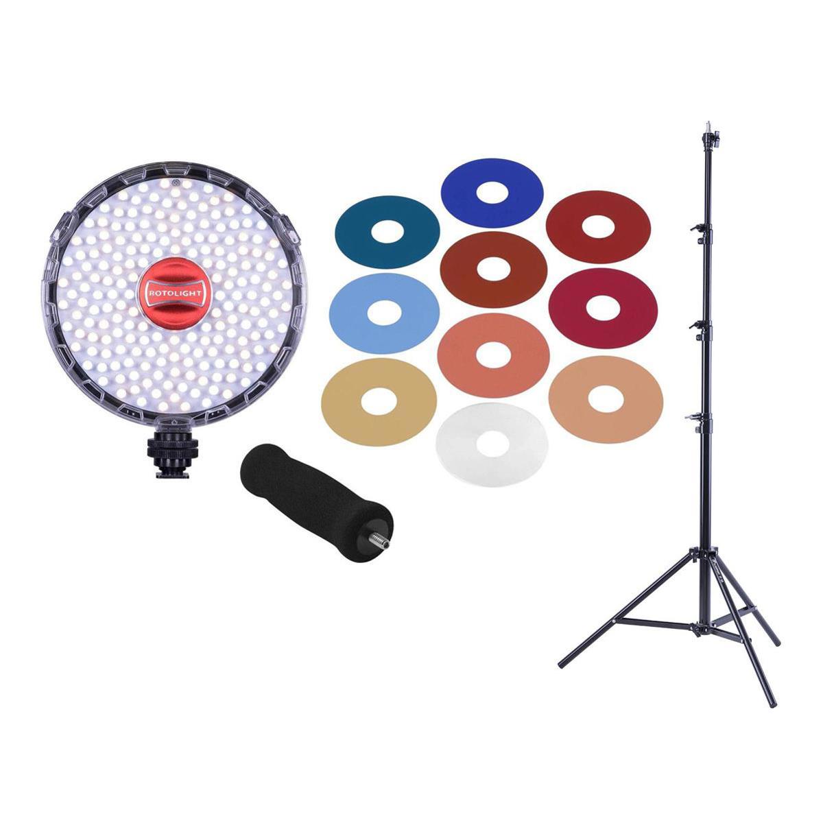 

Rotolight NEO 2 On-Camera LED Light Bundle with Flashpoint 9' Autostand