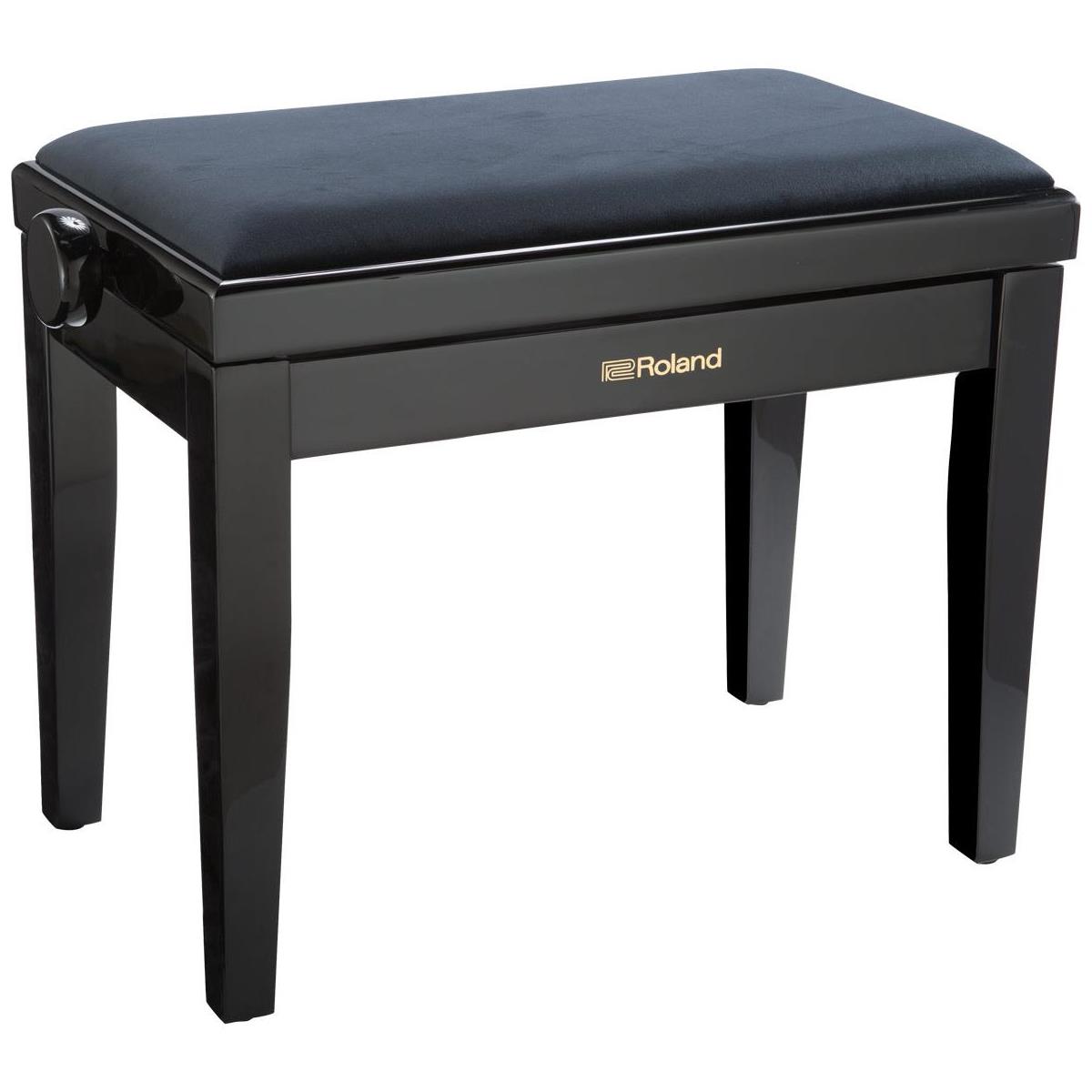 

Roland RPB-220 Piano Bench with Velour Seat, Polished Ebony