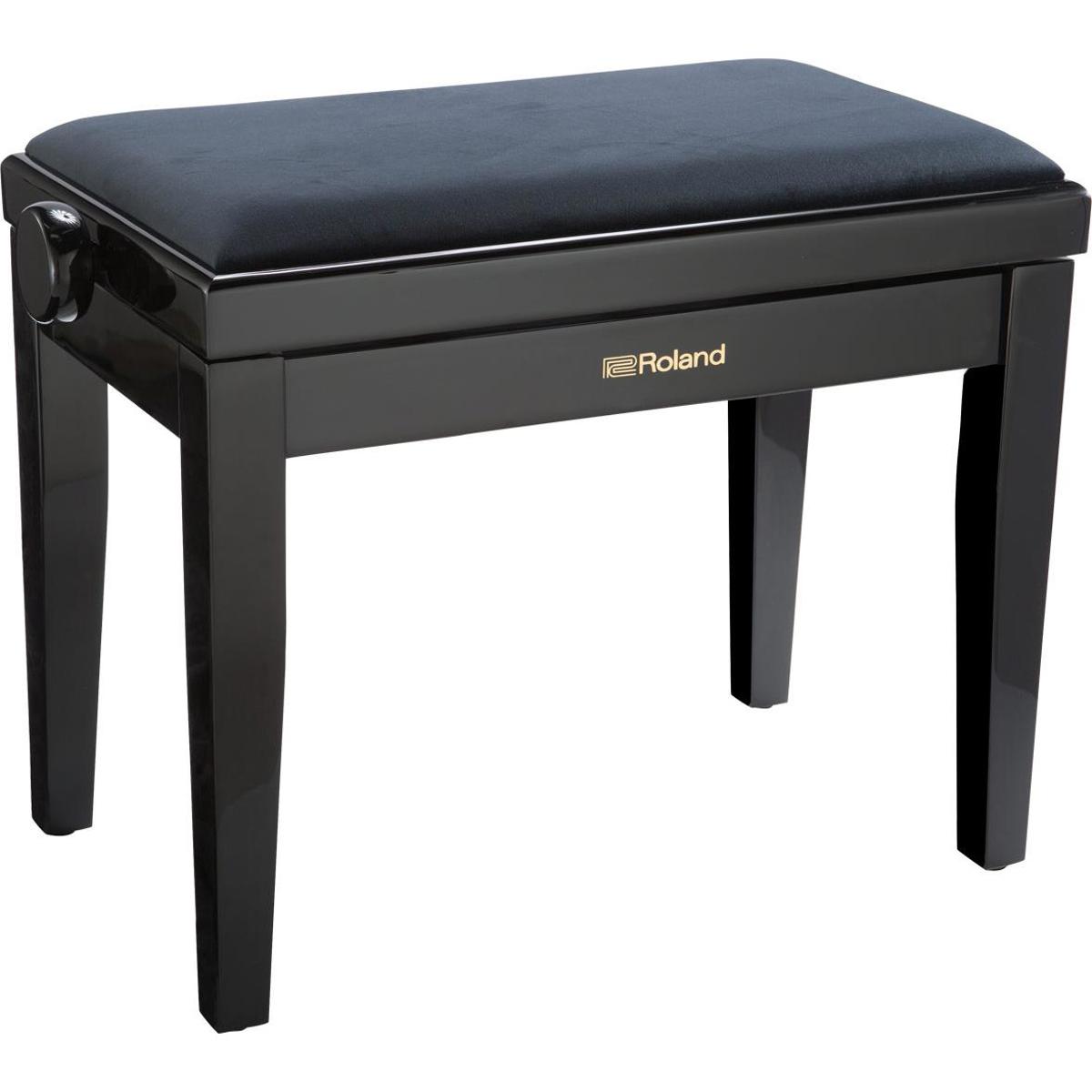 

Roland RPB-220 Piano Bench with Velour Seat, Polished Ebony