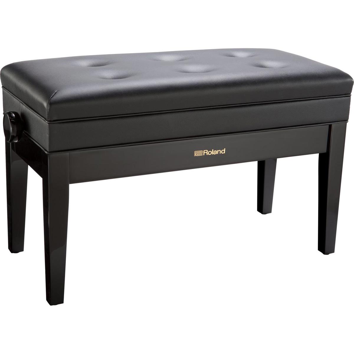 

Roland RPB-D400 Duet Size Piano Bench with Vinyl Seat, Polished Ebony