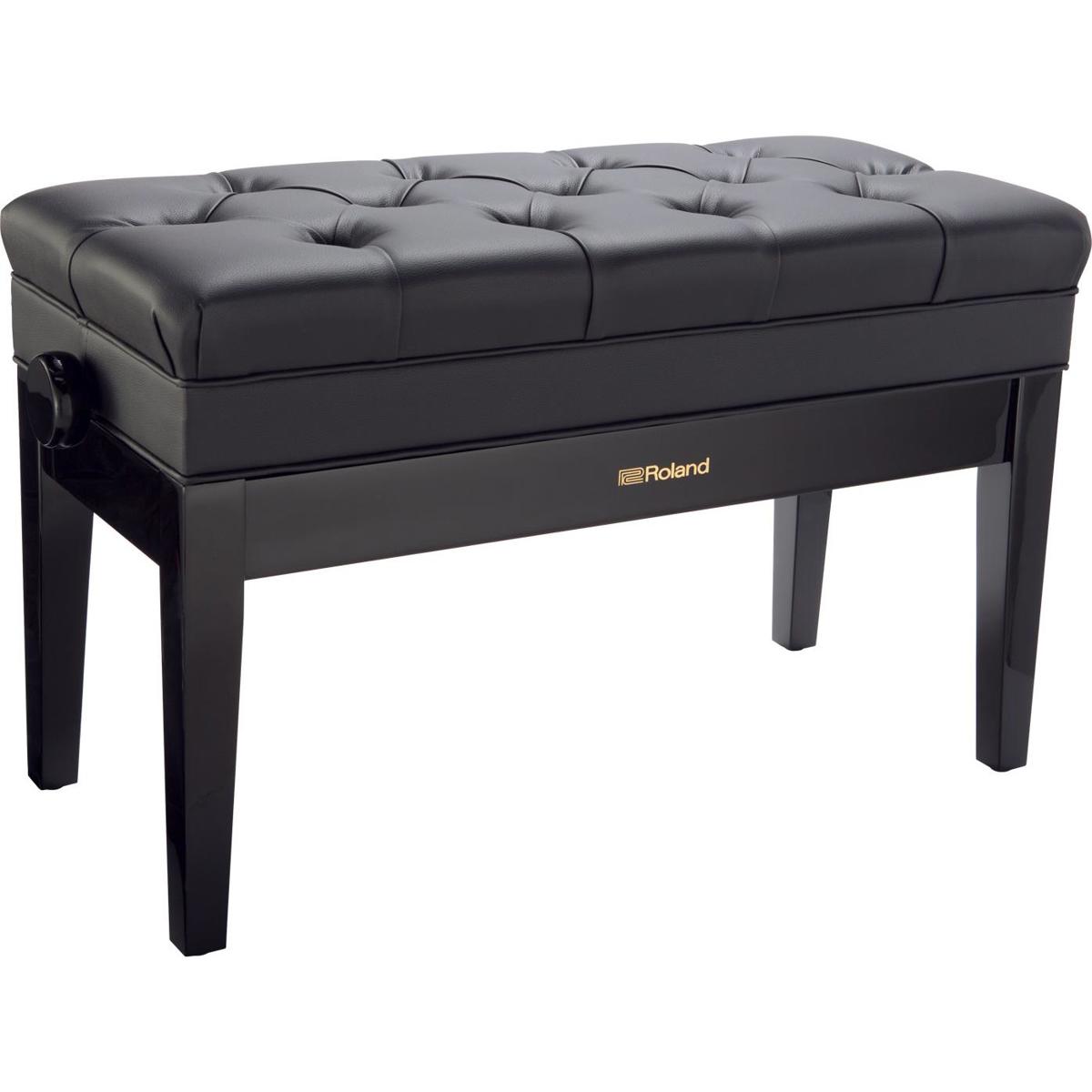 

Roland RPB-D500 Duet Size Piano Bench with Vinyl Seat, Polished Ebony