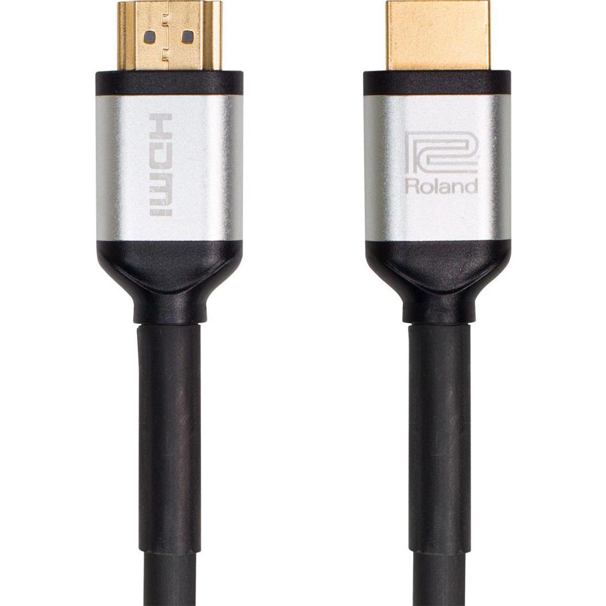 

Roland Black Series 3' HDMI 2.0 Cable with 24K Gold-Plated Connectors