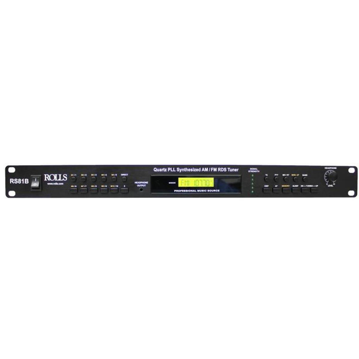 Image of Rolls RS81B Quartz PLL Synthesized AM/FM Tuner