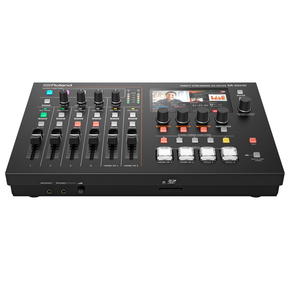 Roland SR-20HD Универсальный потоковый AV-микшер для прямой трансляции