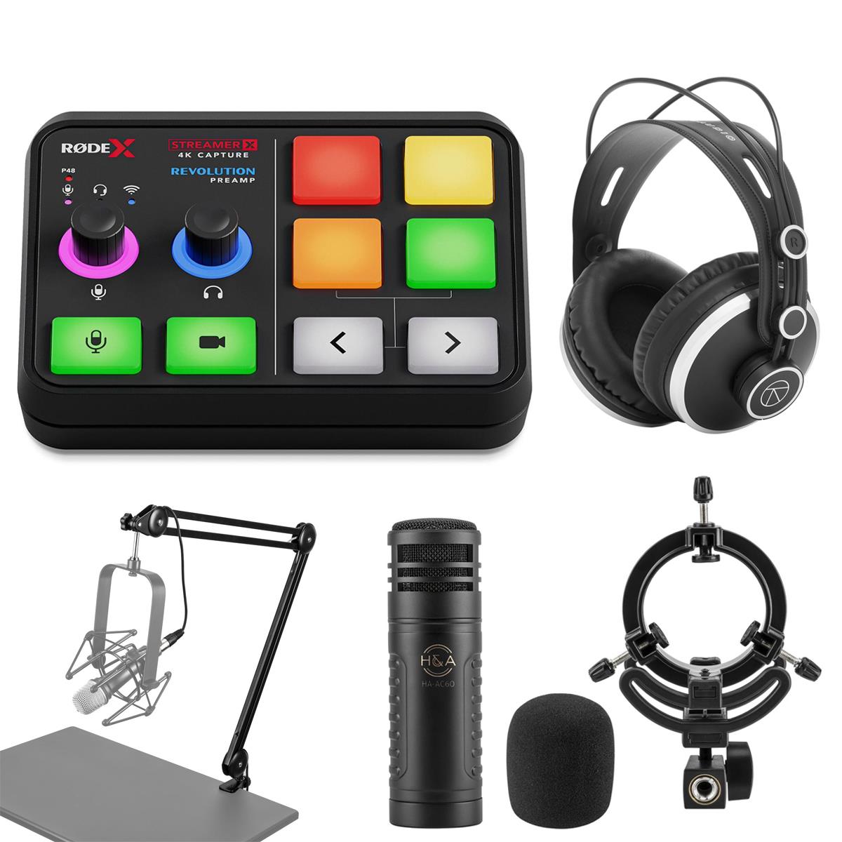 Image of Rode X Streamer X Audio Interface and Video Streaming Console Podcasting Kit