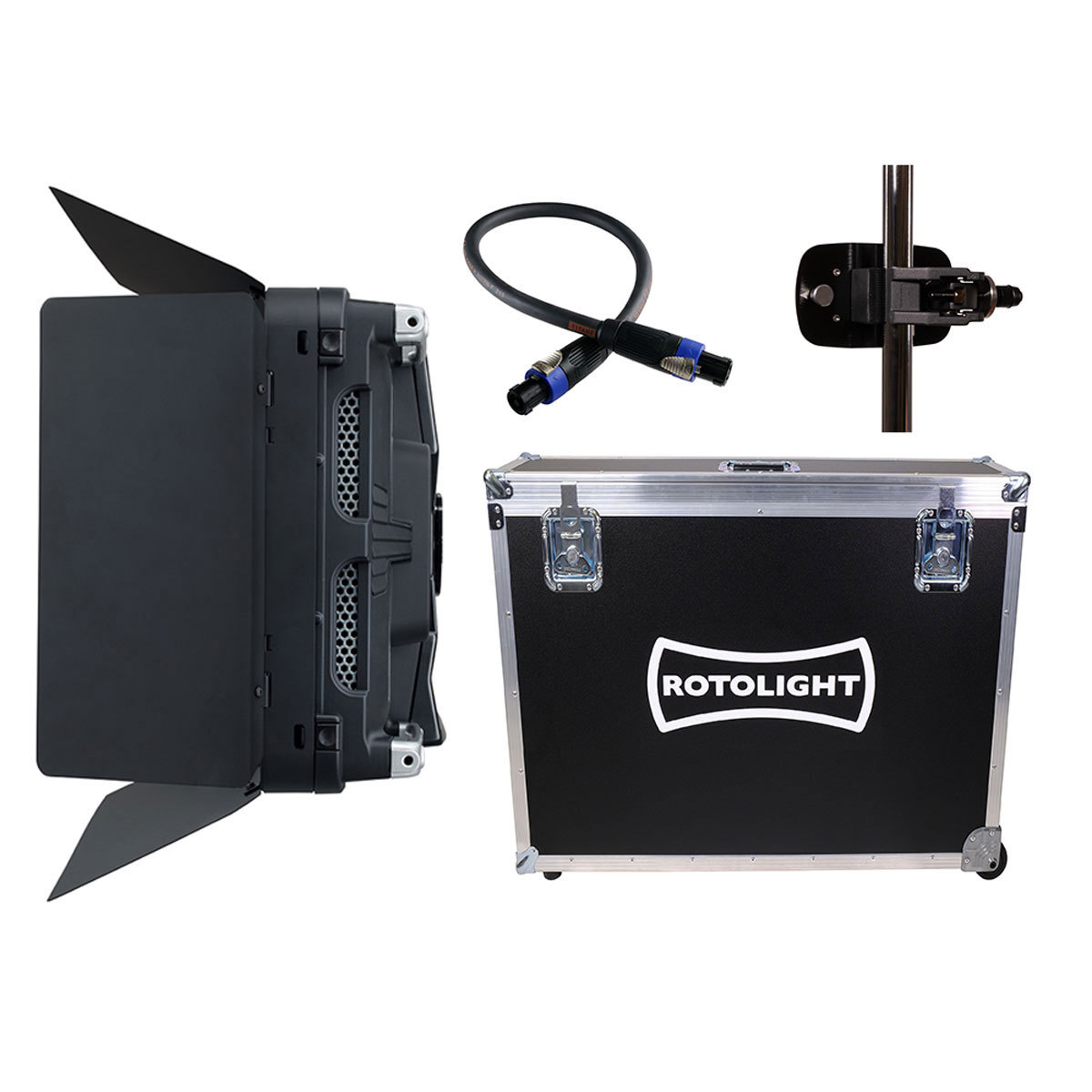 

Rotolight Titan X1 Cinematic RGBWW LED Light Reporter Kit with Standard Yoke