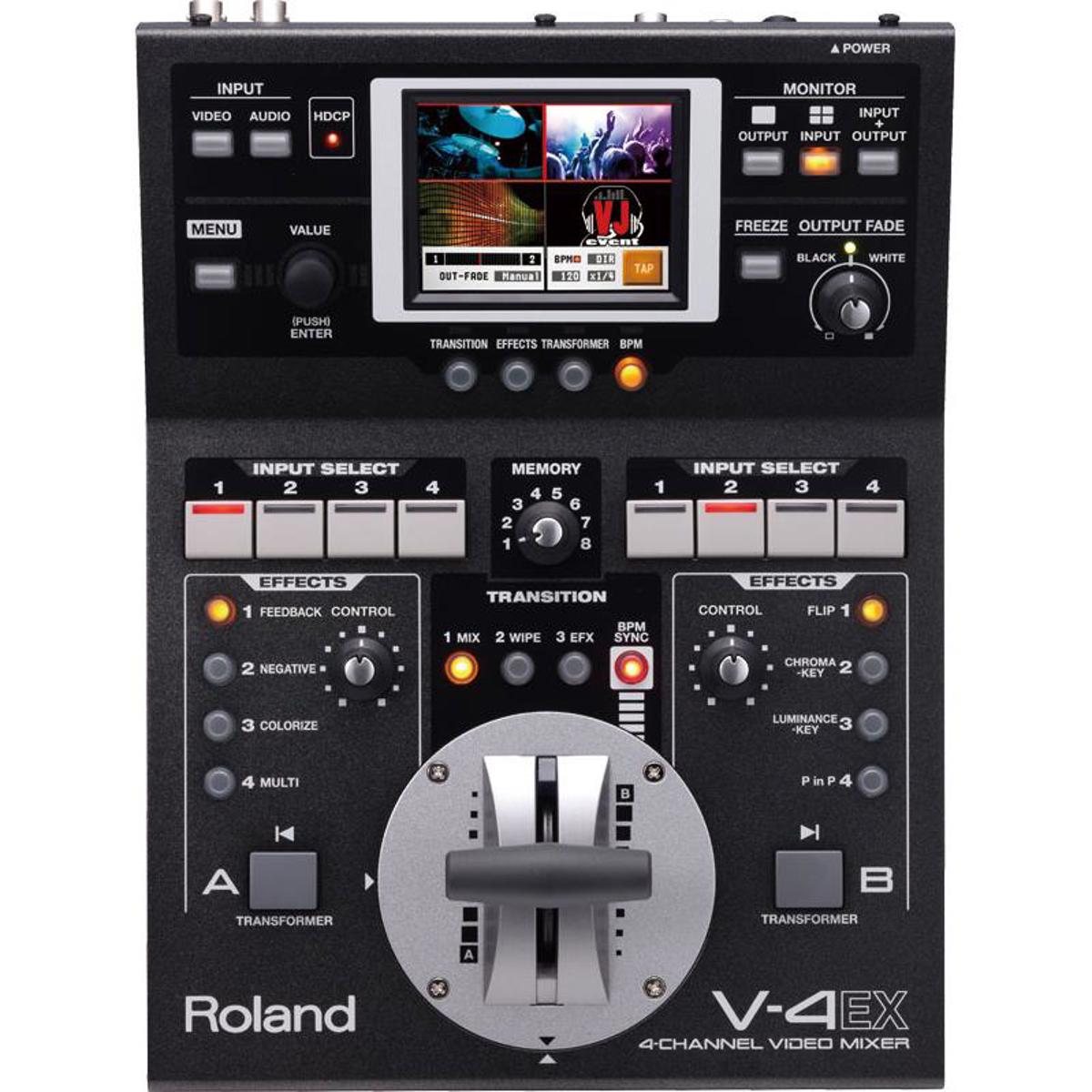 

Roland 4-Channel Digital Video Mixer with Effects