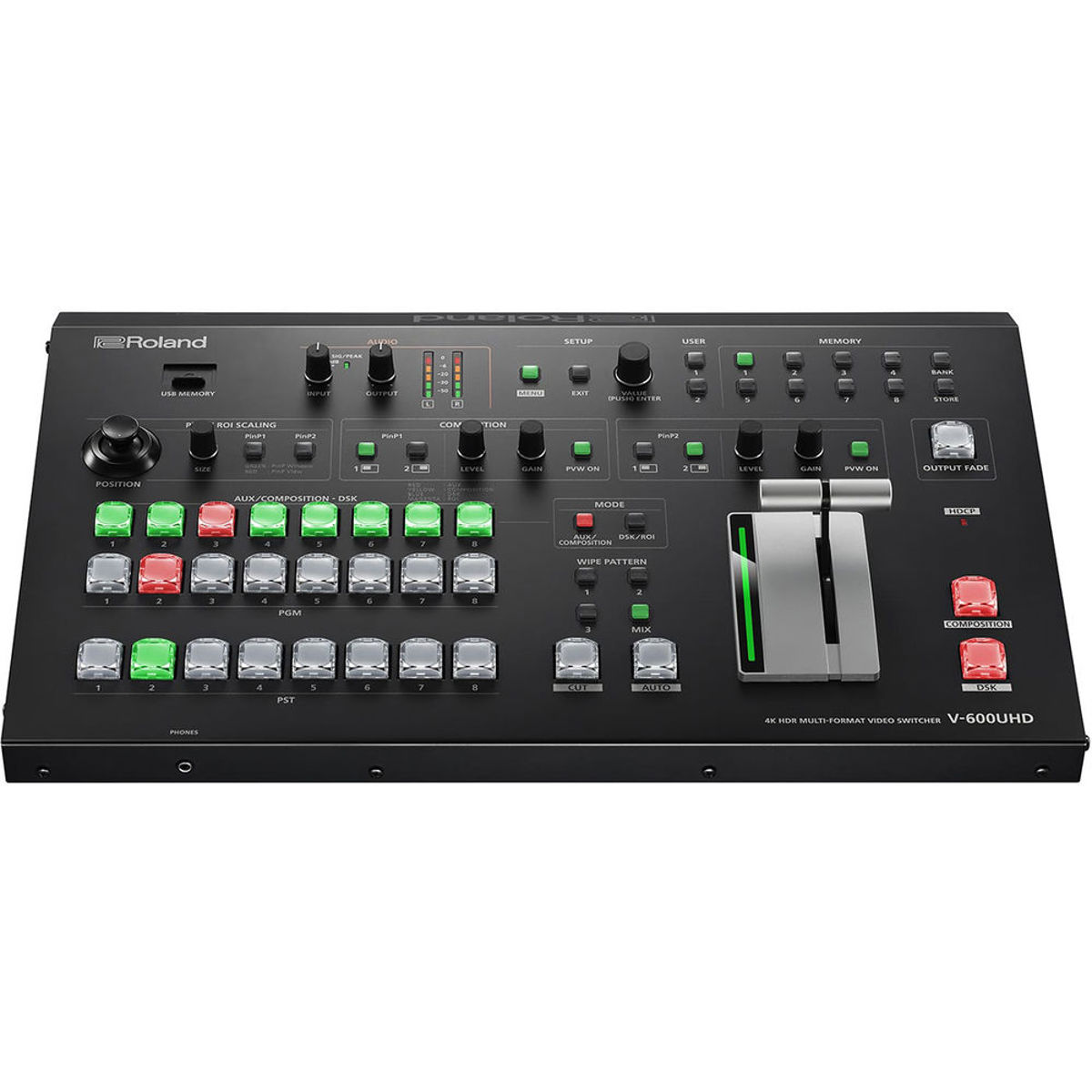 

Roland V-600UHD 4K HDR Multi-Format Video Switcher