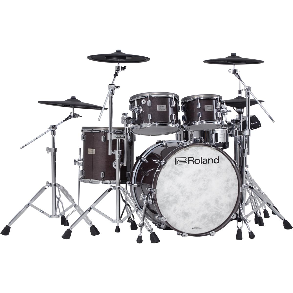 

Roland VAD706 V-Drums Acoustic Design 706 Drum Kit, Gloss Ebony