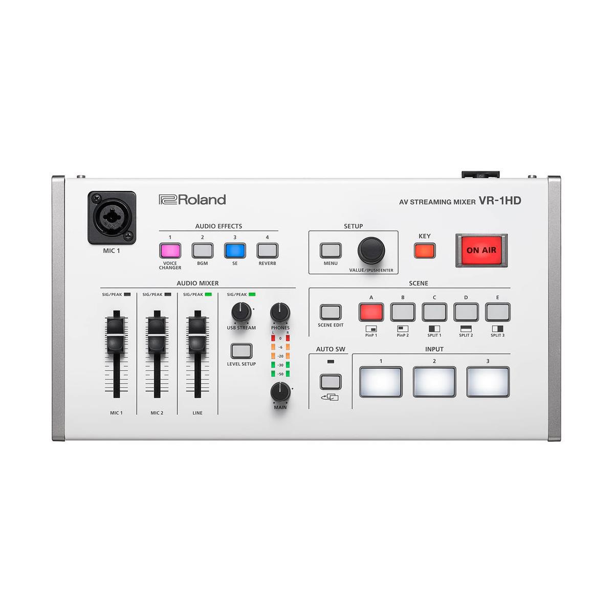 

Roland VR-1HD AV Streaming Mixer, Stream Up to 1080p30 Video