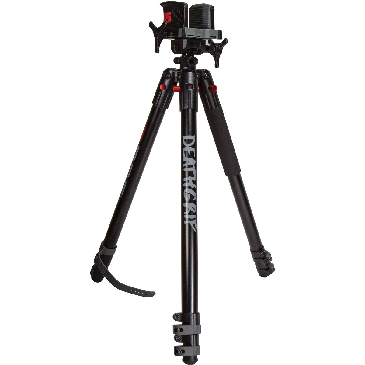 

BOGgear Death Grip Clamping Shooting Aluminum Tripod, Black