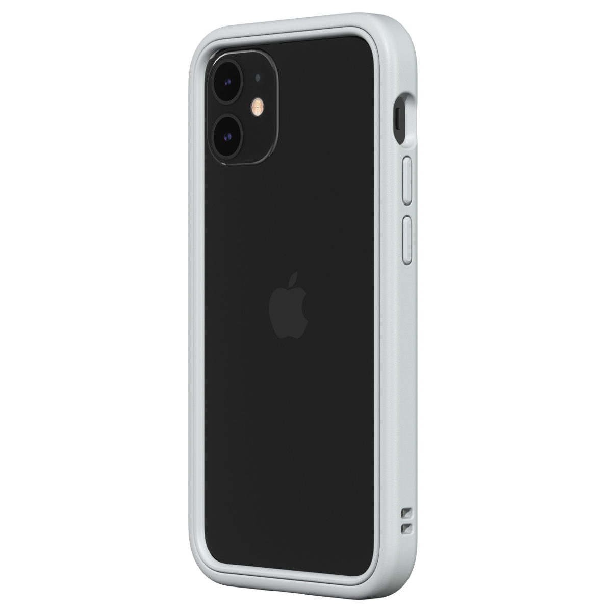 

RhinoShield CrashGuard NX Case with Platinum Gray Frame+Rim for iPhone 12 Mini