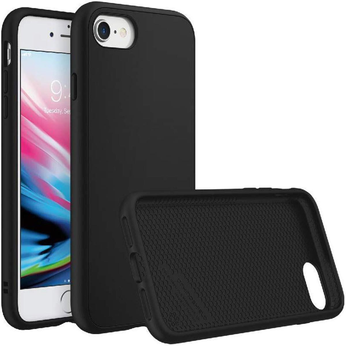 

RhinoShield SolidSuit Case for iPhone 7/8, Black/Classic Black