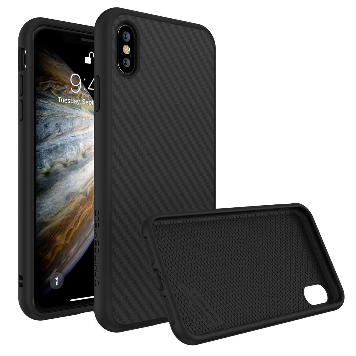 

RhinoShield SolidSuit Protective Case Carbon/Black iPhone XS