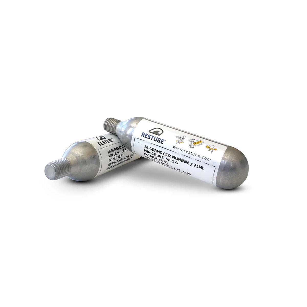 

Restube 16g CO2 Replacement Cartridges, 6-Pack