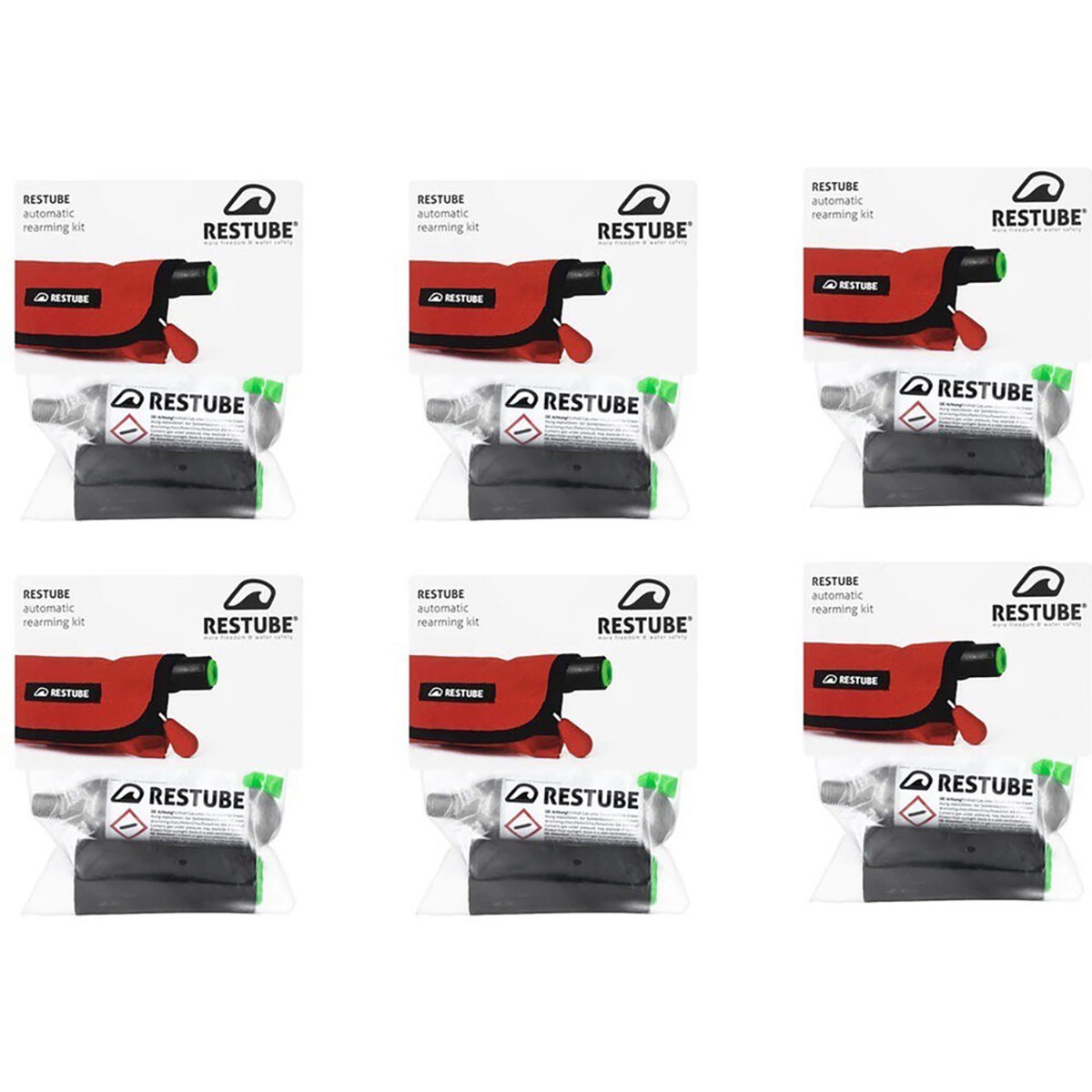 

Restube Automatic Rearming Kit for Automatic Inflatable Floating Buoy, 6-Pack