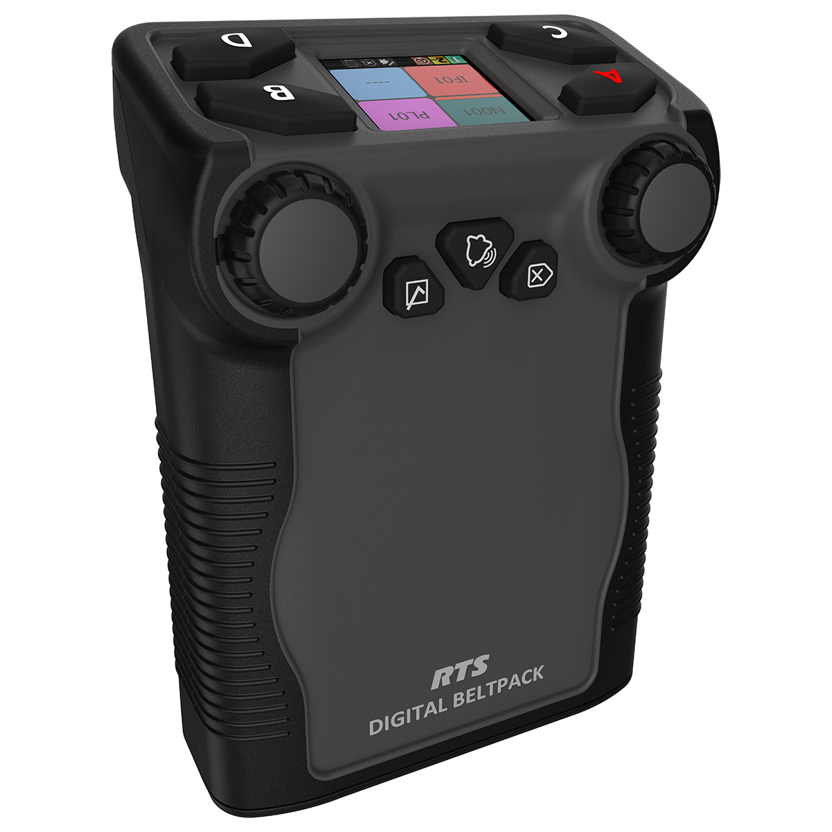 

RTS Intercom Systems RTS DBP 4-Channel IP Digital Wired Beltpack Transceiver with 4F Headset