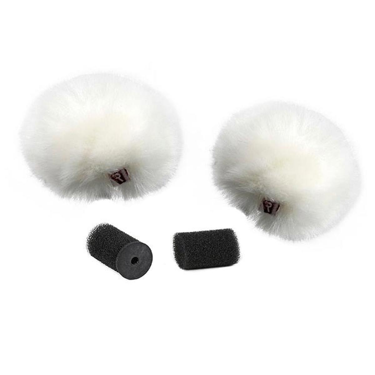 

Rycote Single Ristretto Windjammer for Lavalier Microphones, White