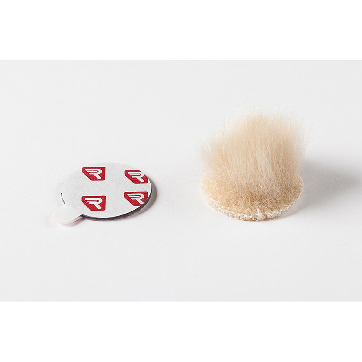 

Rycote Overcovers Advanced, 5x 26mm Round Fur Discs, 25x 23mm Stickies, Biege