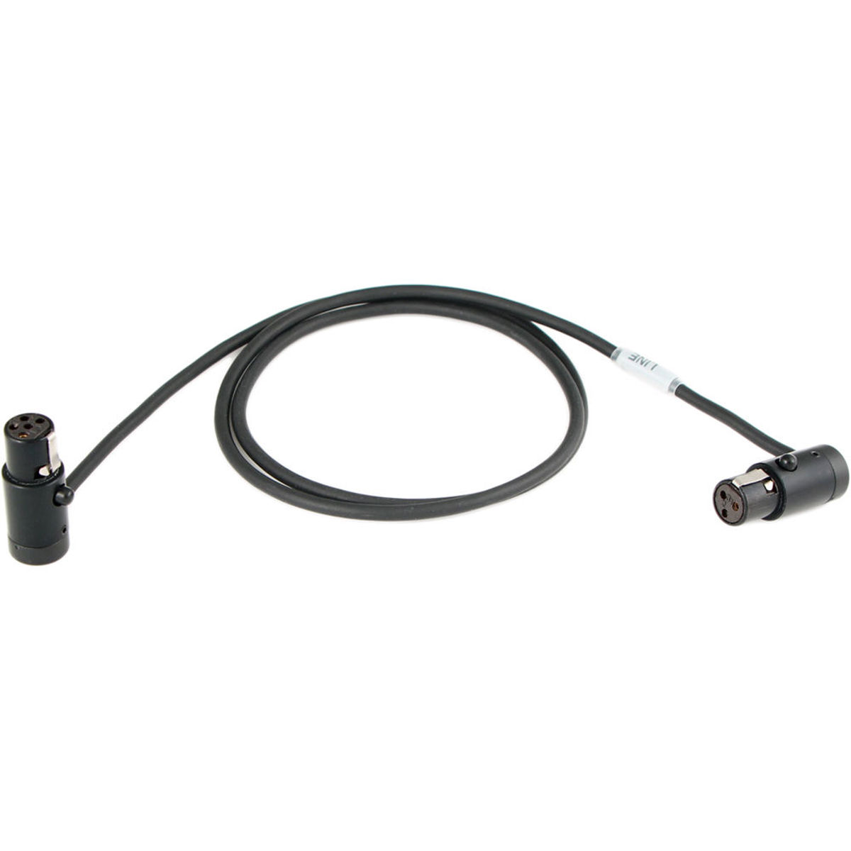 

Rycote Cable Techniques 24" Low-Profile TA3F to TA5F Adapter Cable, Black Caps