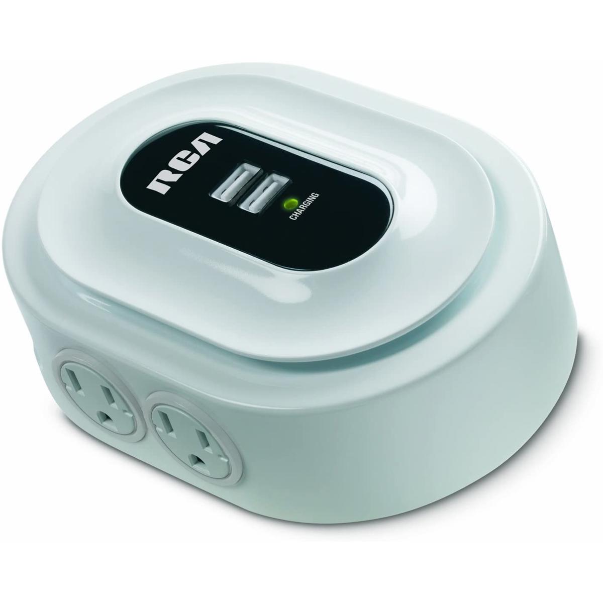 

RCA Home Charging Station, 4-Outlets, 2 USB Charging