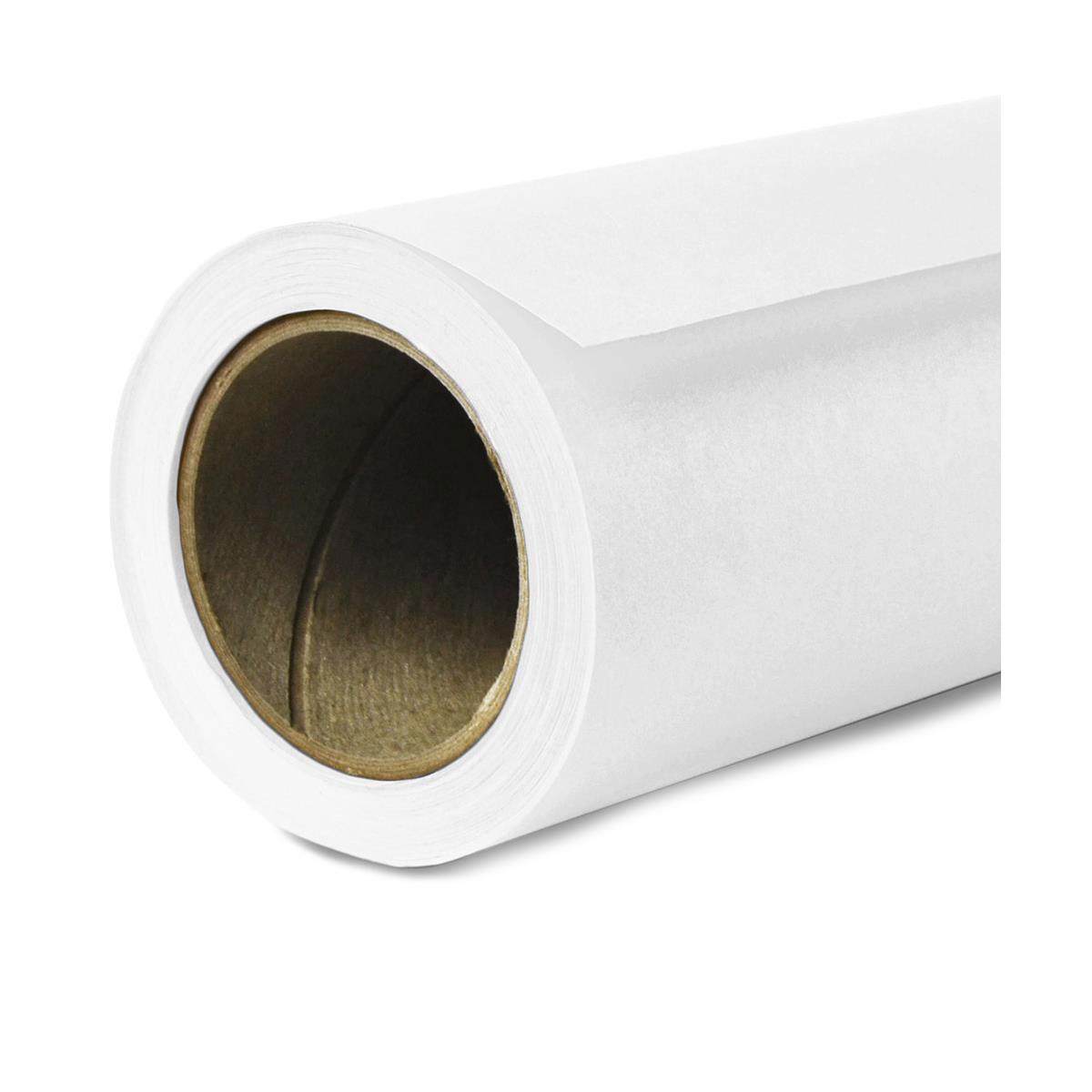 

Savage Widetone Seamless Background Paper, 53" x 18' Super White Single