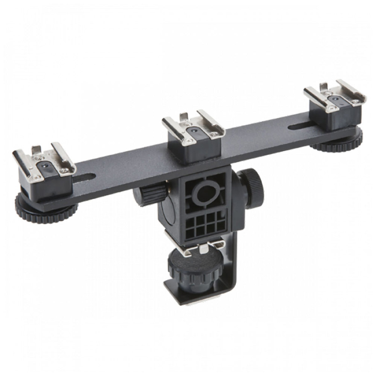 

Studio Assets Triple Cold Shoe Bracket with Umbrella Mount
