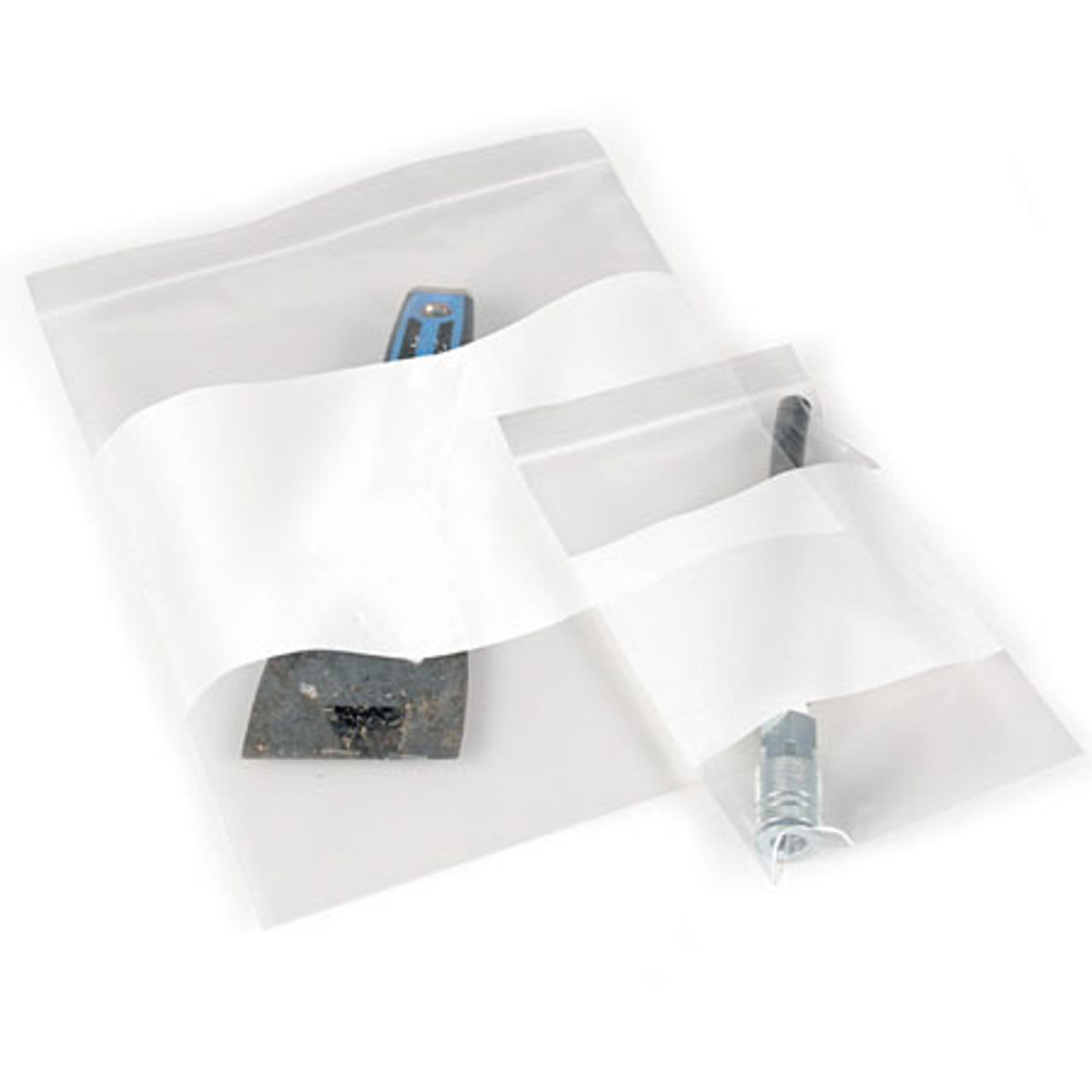 

Safariland 9x12" Zip-Top Evidence Bags with Write-on Area, 100 Pack