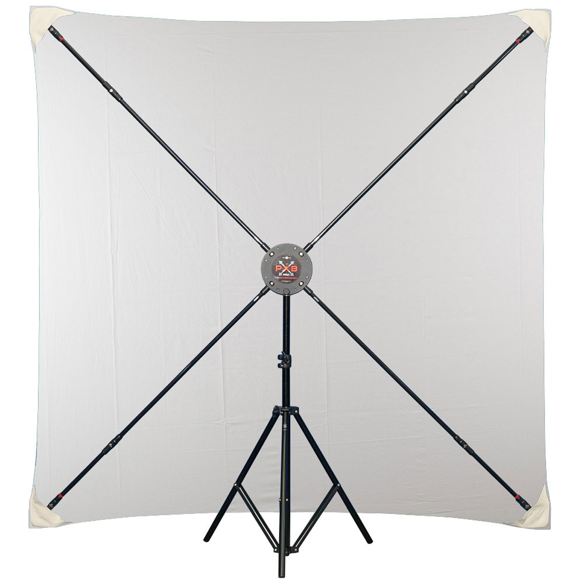 

Studio Assets PXB Pro 6x6' X-Frame Background Kit with White Muslin
