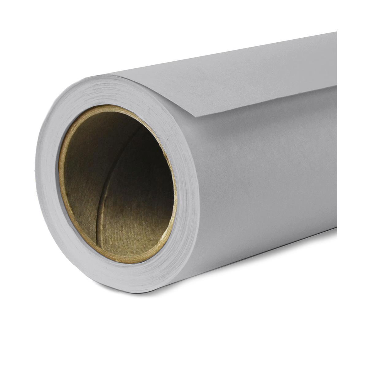 

Savage 53"x36' Widetone Seamless Background Paper Stone Gray Single