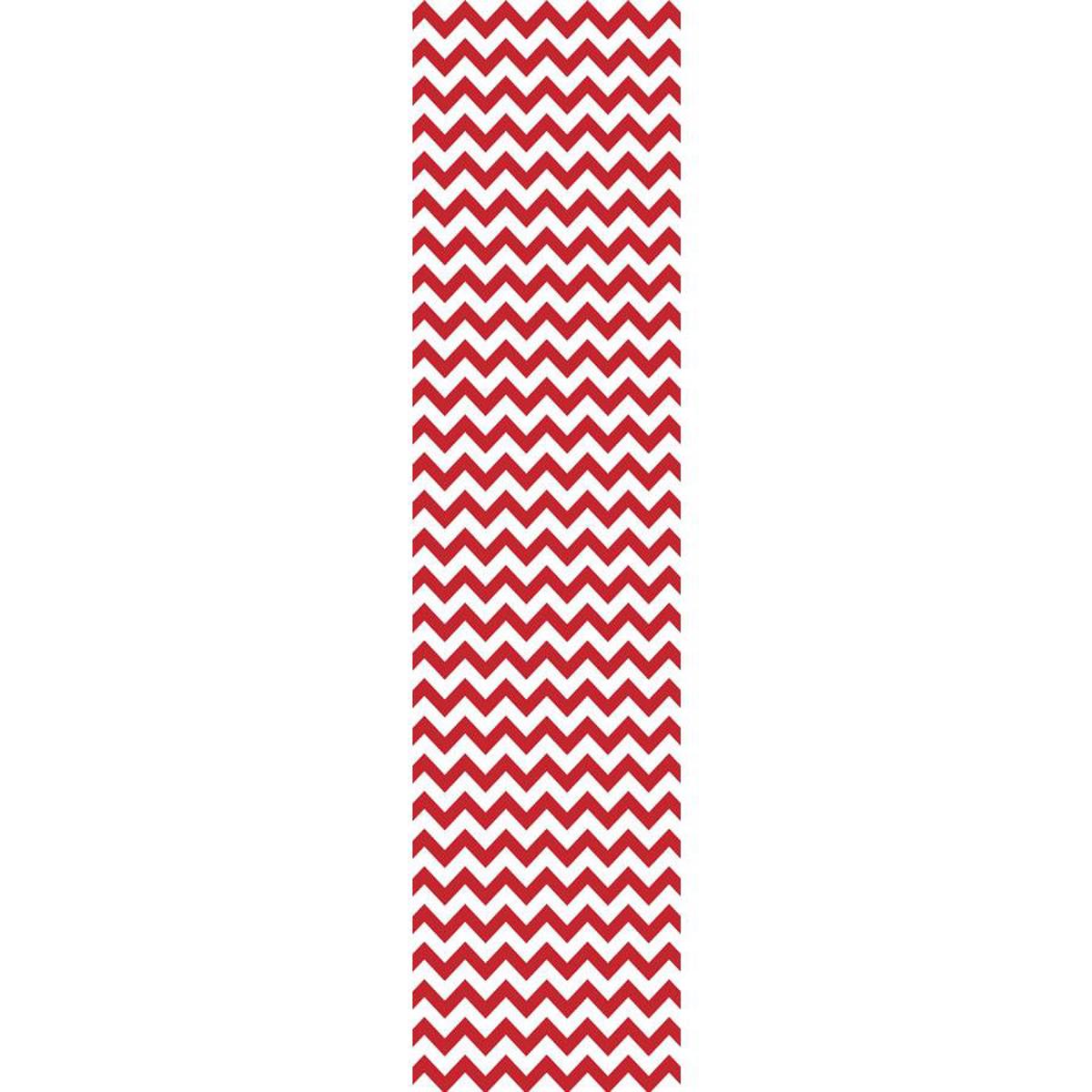 

Savage Printed Background Paper, 53"x18', Red & White Chevron