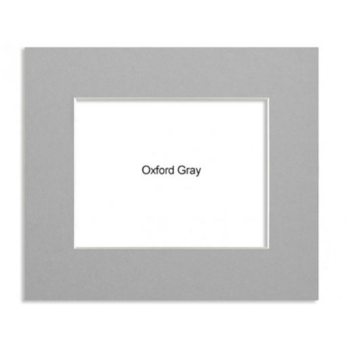 

Savage ProMatte Double Photo Mats 5x7", Oxford Gray/Matte Black, 5-Pack
